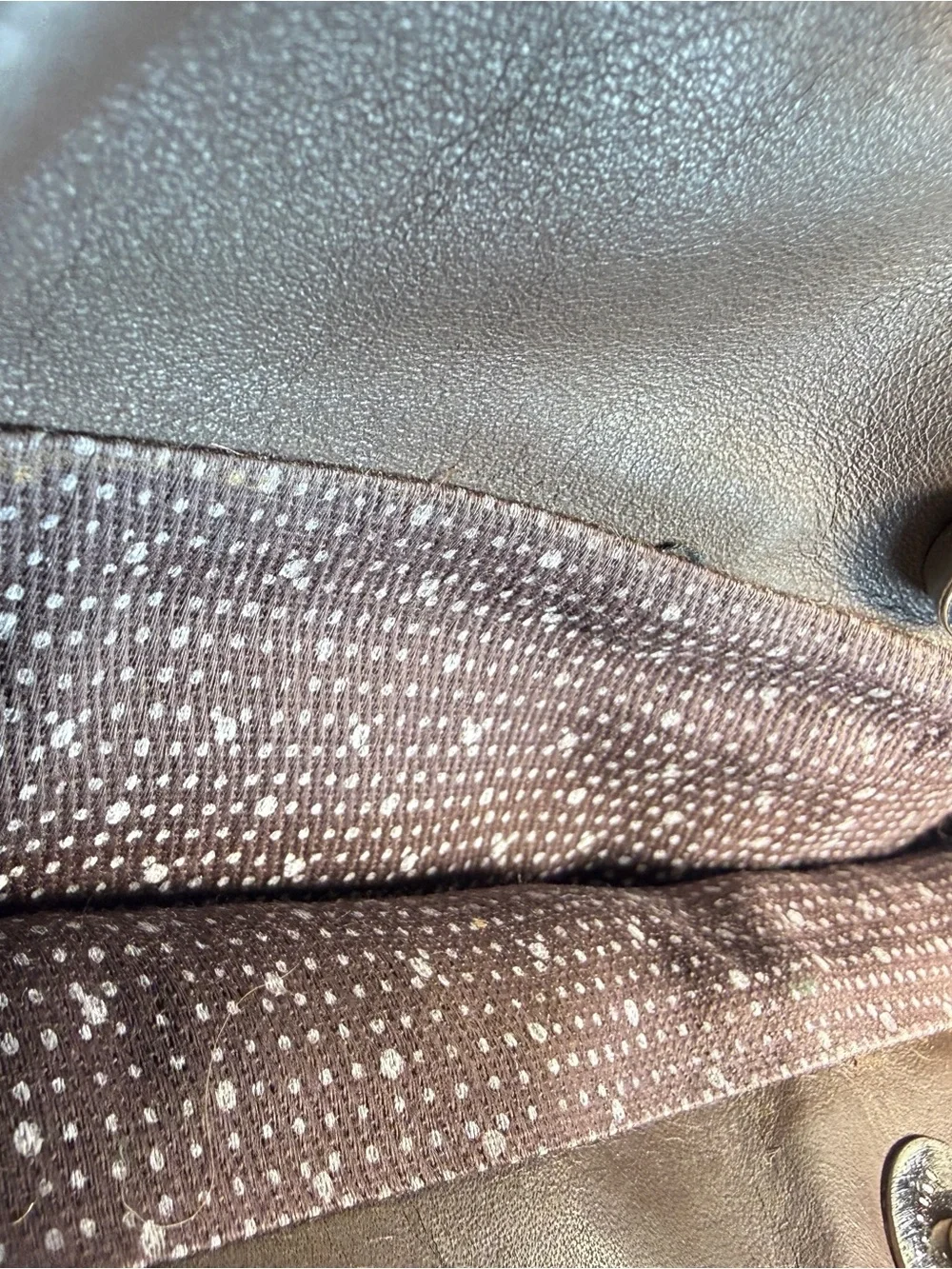 Kenneth Cole Brown Leather Messenger Bag - Casual Crossbody